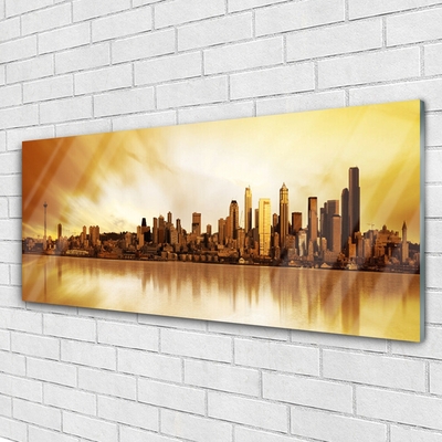 Quadro acrílico Casas da Cidade