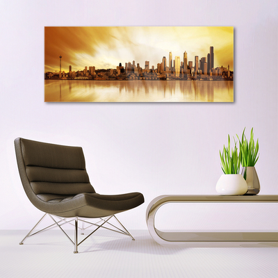 Quadro acrílico Casas da Cidade