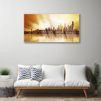 Quadro acrílico Casas da Cidade