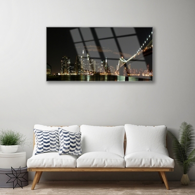 Quadro acrílico Arquitetura da Cidade da Ponte