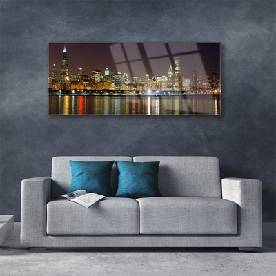 Quadro acrílico Casas da Cidade