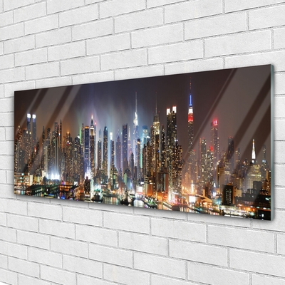 Quadro acrílico Casas da Cidade