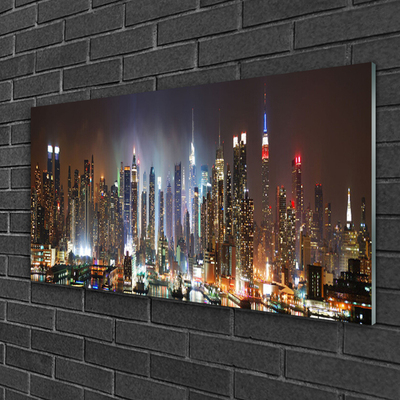 Quadro acrílico Casas da Cidade