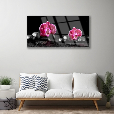 Quadro acrílico Orquídea para o Quarto