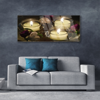 Quadro acrílico Velas Artísticas
