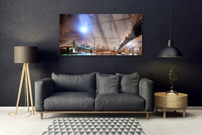 Quadro acrílico Arquitetura de pontes