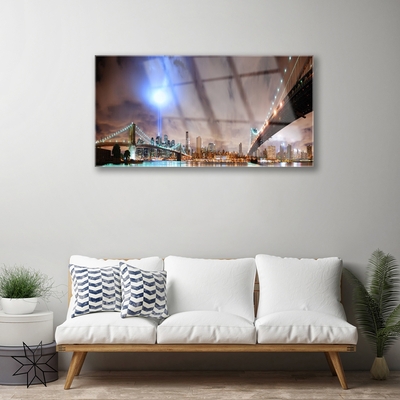 Quadro acrílico Arquitetura de pontes