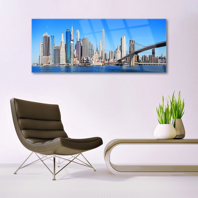 Quadro acrílico Arquitetura da Cidade da Ponte