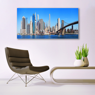 Quadro acrílico Arquitetura da Cidade da Ponte