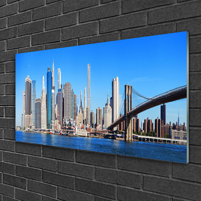 Quadro acrílico Arquitetura da Cidade da Ponte