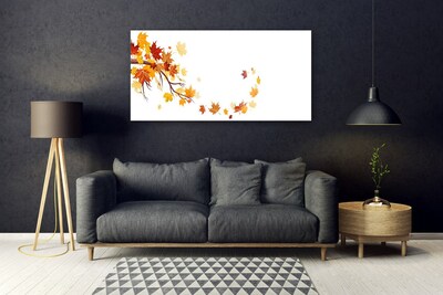 Pintura acrílica Folhas Arte Planta