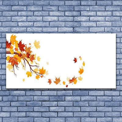 Pintura acrílica Folhas Arte Planta