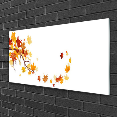 Pintura acrílica Folhas Arte Planta