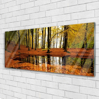 Pintura acrílica Floresta Natureza Árvores