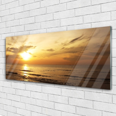 Quadro acrílico Paisagem Marinha