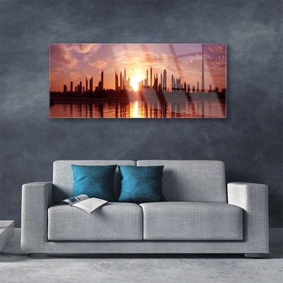 Pintura acrílica Casas da Cidade