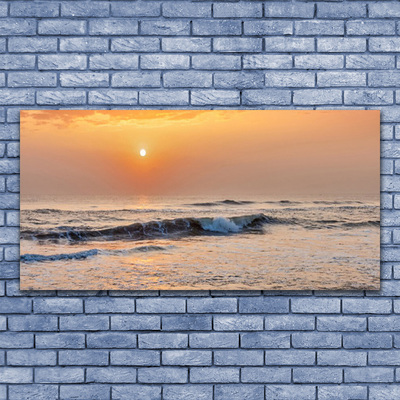 Pintura acrílica Paisagem Marinha