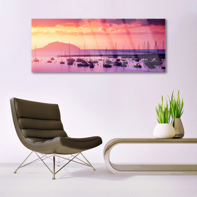 Quadro acrílico Paisagem Marinha