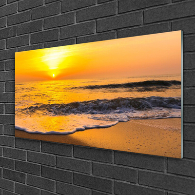 Quadro acrílico Paisagem Marinha