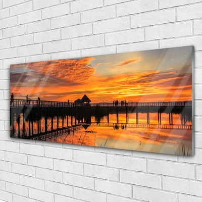 Quadro acrílico Arquitetura do Mar da Ponte