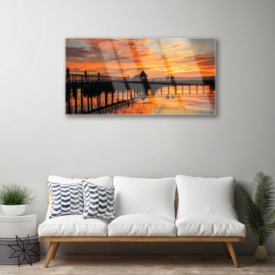 Quadro acrílico Arquitetura do Mar da Ponte