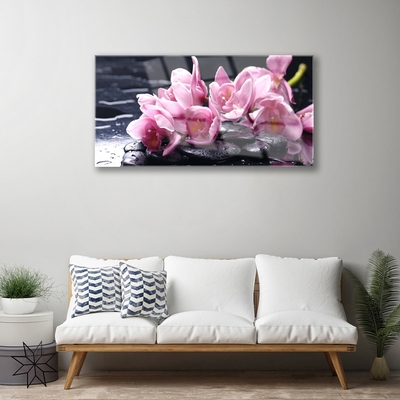 Quadro acrílico Planta de orquídea flor
