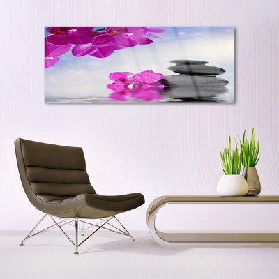 Quadro acrílico Flores Planta Orquídea