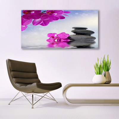 Quadro acrílico Flores Planta Orquídea