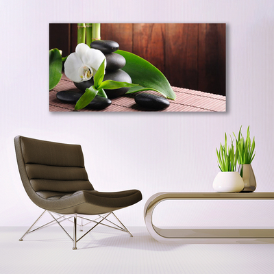 Quadro acrílico Spa Flor Orquídea