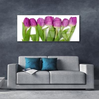 Pintura acrílica Tulipas Flores Planta