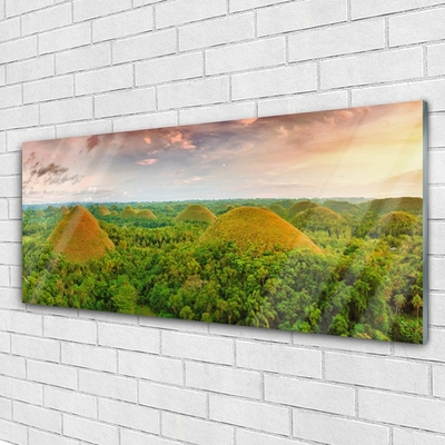 Pintura acrílica Floresta Selva Natureza