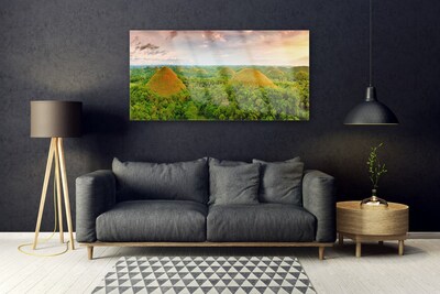 Pintura acrílica Floresta Selva Natureza