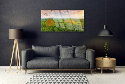 Pintura acrílica Floresta Selva Natureza