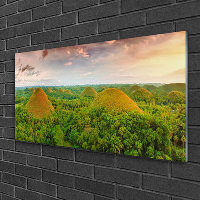 Pintura acrílica Floresta Selva Natureza