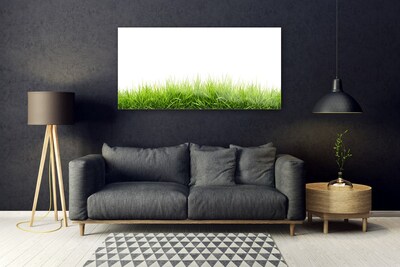 Pintura acrílica Grama Natureza Planta