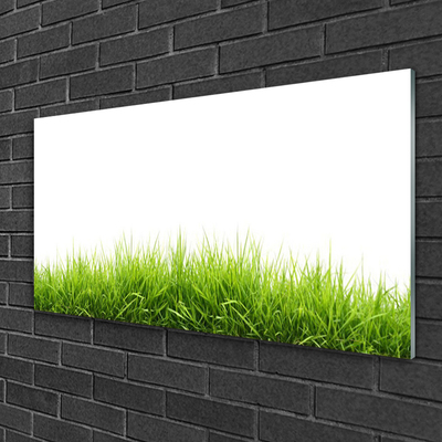 Pintura acrílica Grama Natureza Planta