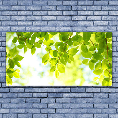 Pintura acrílica Folhas Natureza Planta