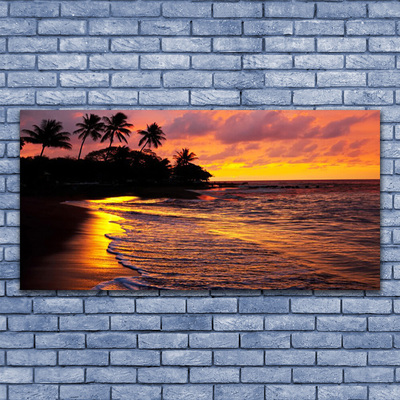 Pintura acrílica Paisagem Marinha