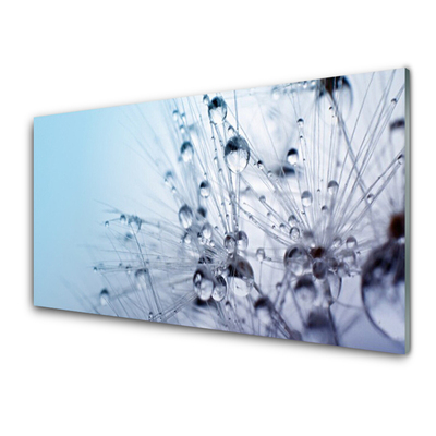 Pintura acrílica Planta dente-de-leão