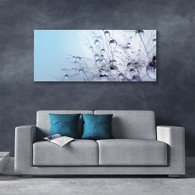 Pintura acrílica Planta dente-de-leão