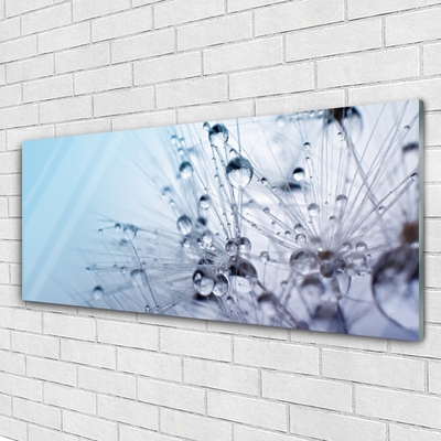 Pintura acrílica Planta dente-de-leão