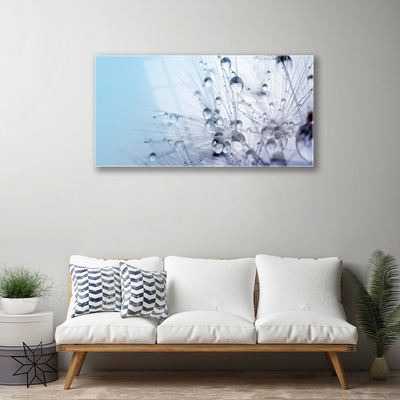 Pintura acrílica Planta dente-de-leão