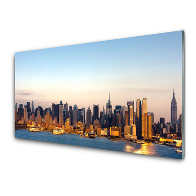 Quadro acrílico Casas da Cidade