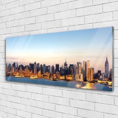 Quadro acrílico Casas da Cidade