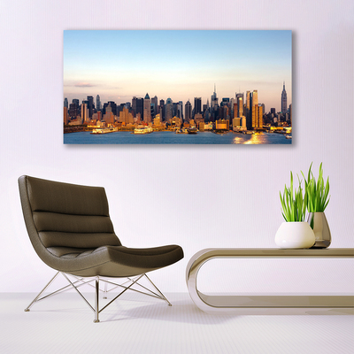 Quadro acrílico Casas da Cidade