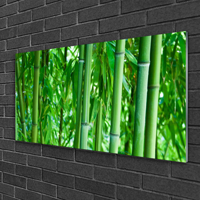 Pintura acrílica Planta de caule de bambu