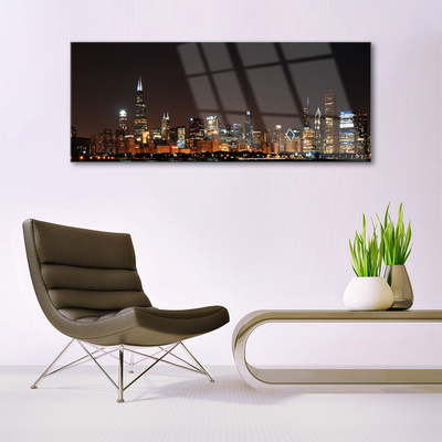 Quadro acrílico Casas da Cidade