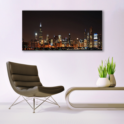 Quadro acrílico Casas da Cidade