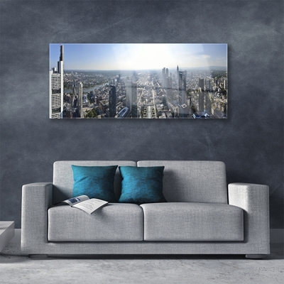 Pintura acrílica Casas da Cidade