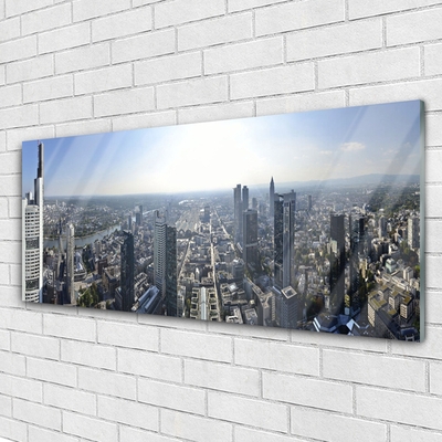 Pintura acrílica Casas da Cidade